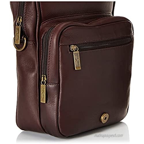 Claire Chase Classic Man Bag Cafe One Size