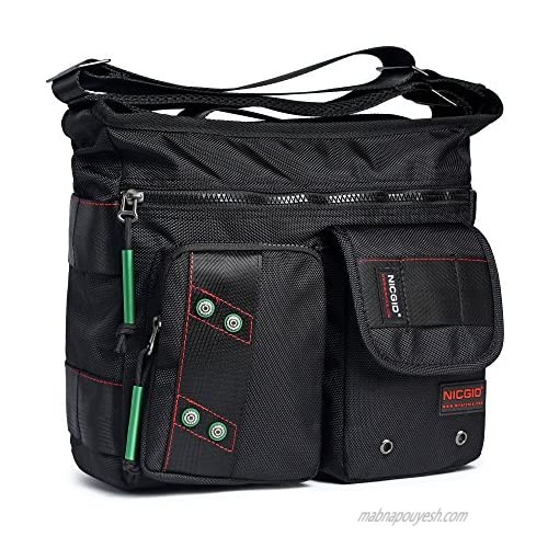 Crossbody Bag  Messenger Bags Purse Shoulder Working Bag Casual Multi Pocket Nylon Travel Handbags for Men Women