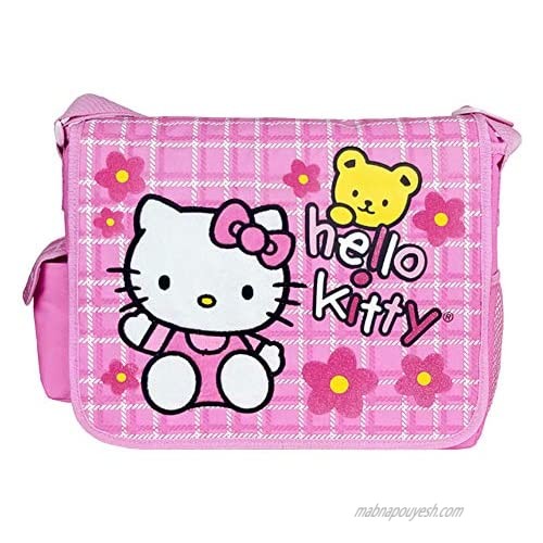 Hello Kitty Messenger Bag - Flowers