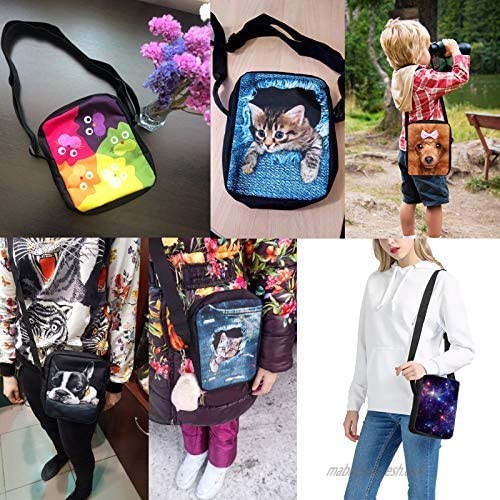 QIZHAOLAN Women Girls Small Shoulder Bags Crossbody Messenger Bag for Daily Shopping