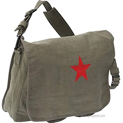 Rothco Canvas Red China Star Shoulder Bag