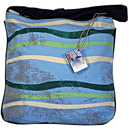 Seaside Treasures Blue Turtle Cross Body Messenger Shoulder Bag