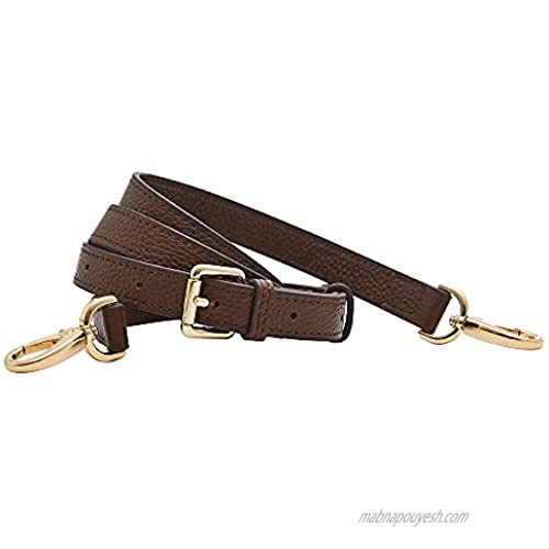 Shoulder Strap Adjustable Genuine Leather Shoulder Bag Strap