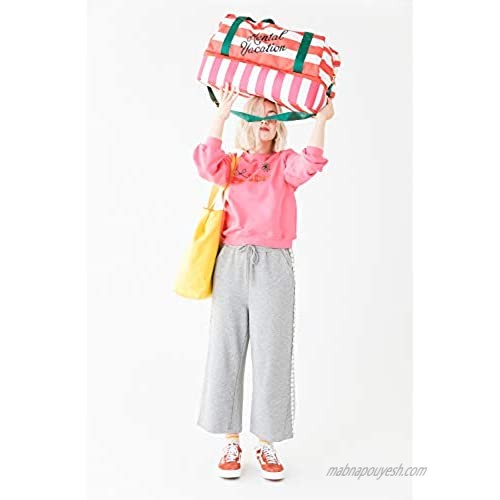 Ban.do Getaway Traveler Bag Duffle Bag with Shoe Compartment and Removable/Adjustable Shoulder Strap Mental Vacation