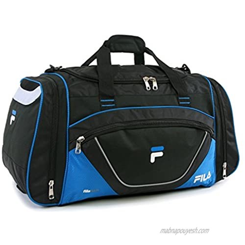 Fila Acer Large Sport Duffel Bag  Black/Blue  One Size
