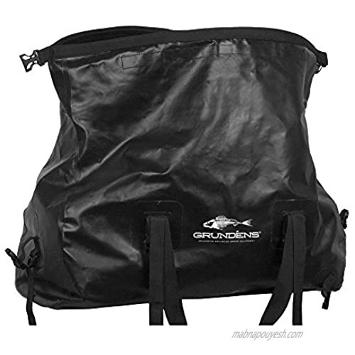 Grundens 70043 Shore Leave 55 L Waterproof Duffel Bag Black - One Size