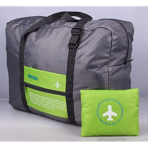 INVODA 4PCS Travel Bag Foldable Clothes Bag Waterproof Storage Shoulder Bag Nylon Duffel for Men Women 32 Liter|（4PCS）