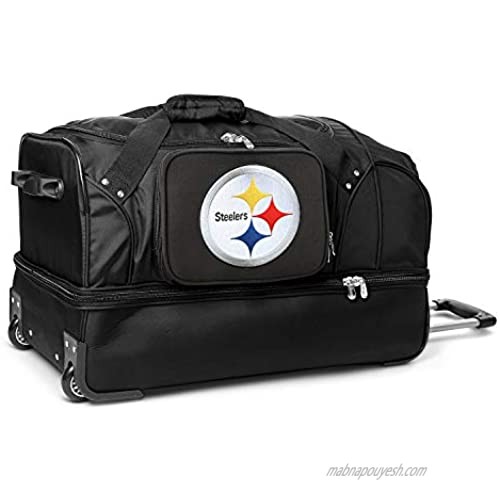 NFL Drop Bottom Rolling Duffel Luggage