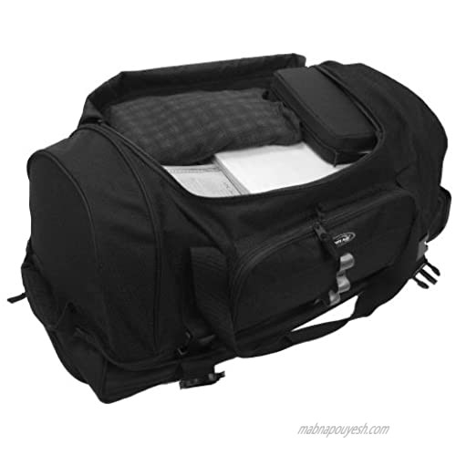 Olympia Luggage 30 Rollling Duffle Black One Size
