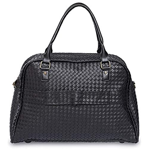 Travel Duffle Bag Gym Sports Bag Airplane Luggage Carry-On Bag Heavy Duty Weekender Bag (big Black)