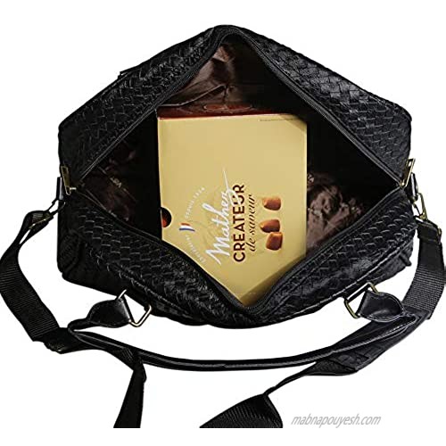 Travel Duffle Bag Gym Sports Bag Airplane Luggage Carry-On Bag Heavy Duty Weekender Bag (big Black)