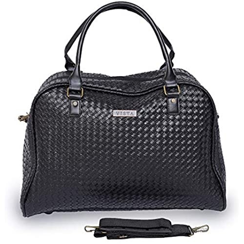 Travel Duffle Bag Gym Sports Bag Airplane Luggage Carry-On Bag Heavy Duty Weekender Bag (big  Black)