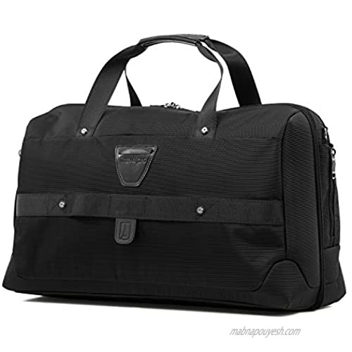 Travelpro Crew 11-Smart Carry-On Suiter Duffel Bag with USB Port Black 22-Inch