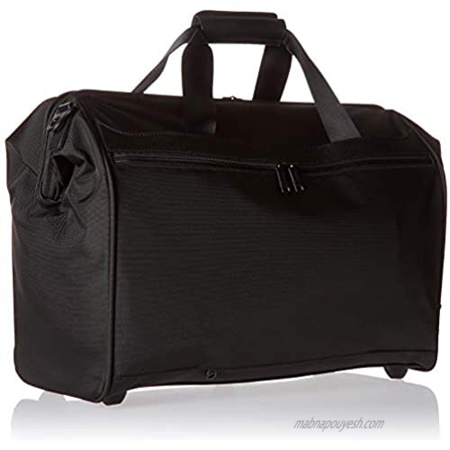 TUMI - Alpha 3 Framed Soft Duffel Bag - Travel Laptop Satchel for Men and Women - Black