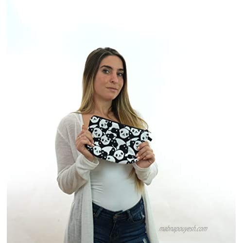 Makeup Pouch Cosmetic Bag and Toiletry Bag For Accessories Panda Travel Bag
