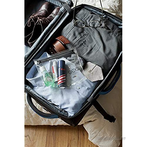 Lewis N. Clark TSA Approved Toiletry Bag: Women’s + Men’s Toiletry Bag Luggage Bag + Travel Organizer Toiletries Bag Clear 1qt Pouch