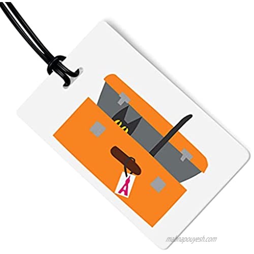 R. Nichols-Cat Travel Bundle (Zip Pouch+Luggage Tag)
