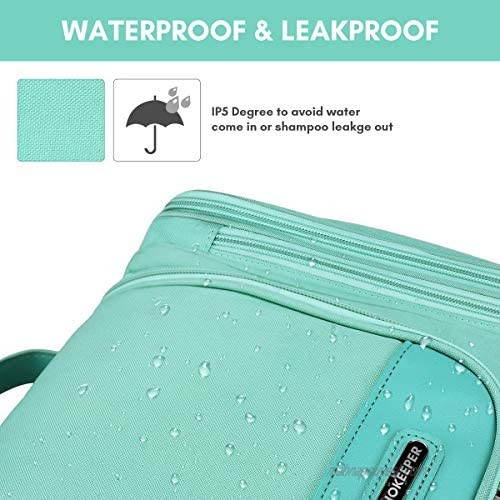 Extra Large Hanging Toiletry Bag for Women and Men Travel Toiletries Organizer for Kids and Girls Heavy Duty Cosmetic Makeup Bag with Hook Waterproof Shaving Kit Bag Bathroom Shower Bag