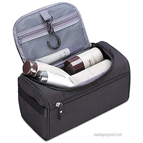Hanging Travel Toiletry Bag for Men and Women Waterproof Dopp Kit Packing Organizer for Travel Essentials Bathroom Shower Bags with Hook