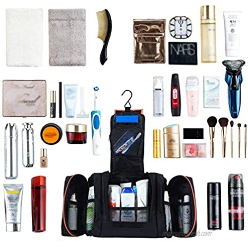 Mens Travel Toiletry Bag Hanging Travel Makeup Bag Detachable Toiletry Bag Toiletries Organizer Cosmetic And Shaving Bag Dopp Kit For Travel