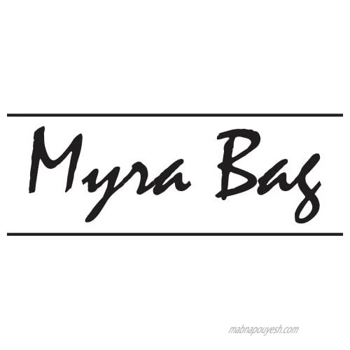 Myra Bag Wild Reindeer Denim & Upcycled Canvas Shaving Kit Bag S-1121