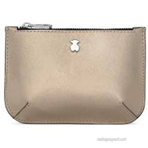 TOUS Dorp Gold-colored Small Toiletry Bag