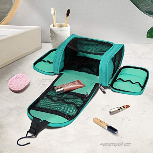 WindTook Hanging Toiletry Bag Portable Travel Makeup Kit for women Cosmetic Makeup Bag Travel Organizer for Shampoo Toiletries Full Sized Container
