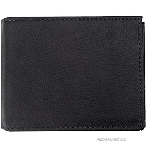 Canyon Outback Leather Goods  Inc. Canyon Outback Grand Lake Leather Convertible Wallet-Black  One Size