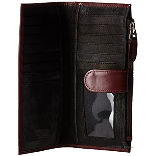 Claire Chase Women's Slimline Wallet Cognac One Size
