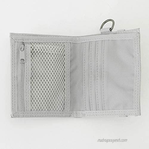 Muji Wallet Polyester Light Gray OneSize