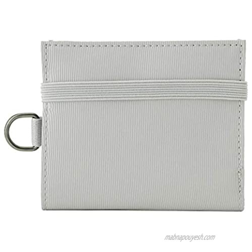Muji Wallet  Polyester  Light Gray  OneSize