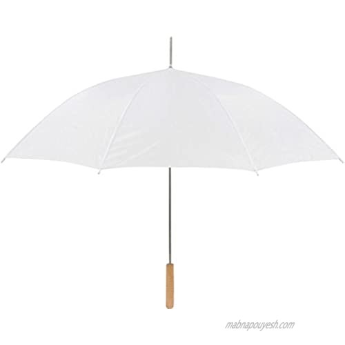 Anderson Umbrella Wedding Umbrella-35 Umbrella-Auto Open (White)