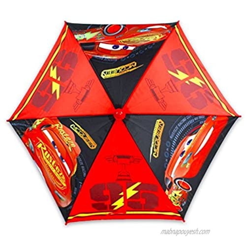 Disney Lightning McQueen Cars Umbrella in Red (Disney Jr) Kids