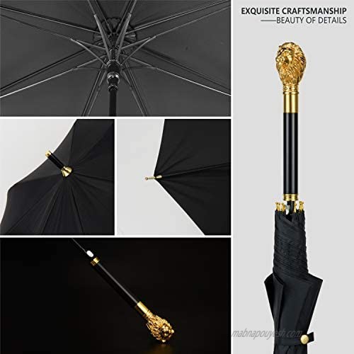 Enrich Nest Extra Large Golf Umbrella/47.6-Inch Automatic Open Travel Rain Umbrella With Waterproof and UV Protection For Men and Women