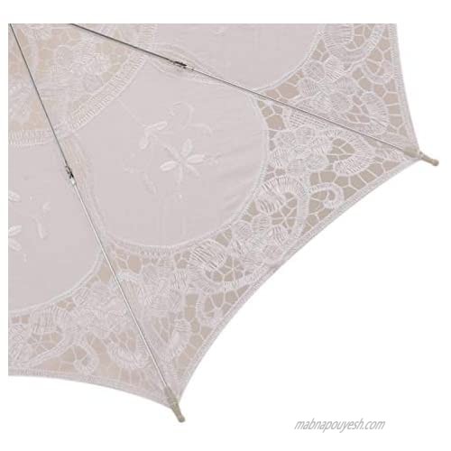 HE ANDI Vintage style bridal wedding lace umbrella
