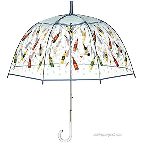 Maad Brands Wine Lovers Bubble Dome Umbrella for Girlfriends  Friends and Wine Lovers