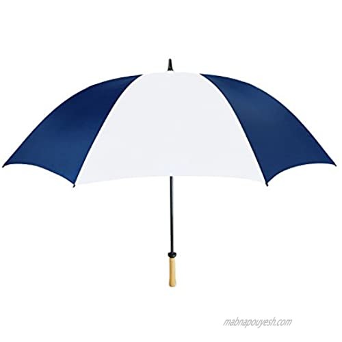 Natico Spectrum Auto-Open/Close Umbrella  Navy Blue & White (60-42-NBL-WH)