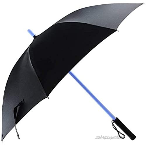 Nomiou Lightsaber Light Up Umbrellas with 7 Color Changing Effects  Windproof Golf Umbrellas with Flashlight Handle