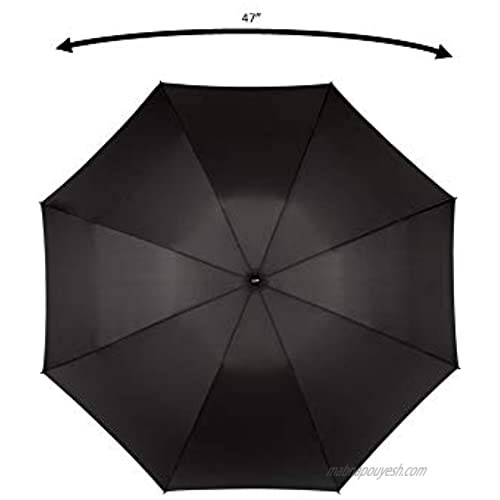ShedRain Unbelievabrella Inverted Upside Down Automatic Open & Close Car Umbrella – Windproof & Rainproof - Heavy Duty Double Layer Reverse Canopy Protects Men & Women from Outdoor Wind & Rain