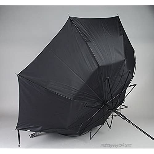 Shinobiya Traditional Japanese Umbrella Windproof Black