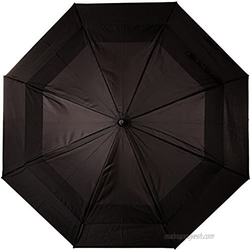 totesport Automatic Vented Canopy Stick Umbrella Black One Size