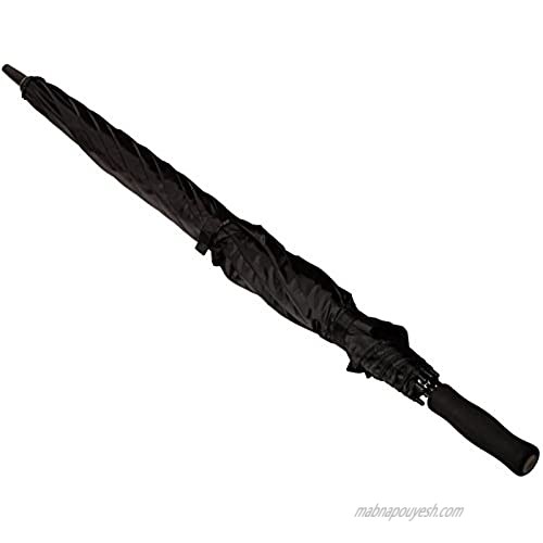 totesport Automatic Vented Canopy Stick Umbrella Black One Size