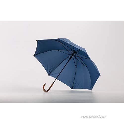 Travel Umbrella Real Wood Handle Classic Golf Umbrella Windproof Auto Open Rainproof Cane Stick Umbrellas