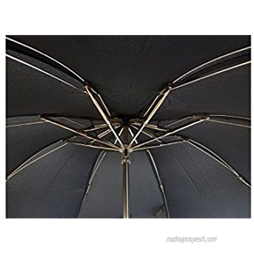 Vista International Acrylic Drum Handle Umbrella (Beige)