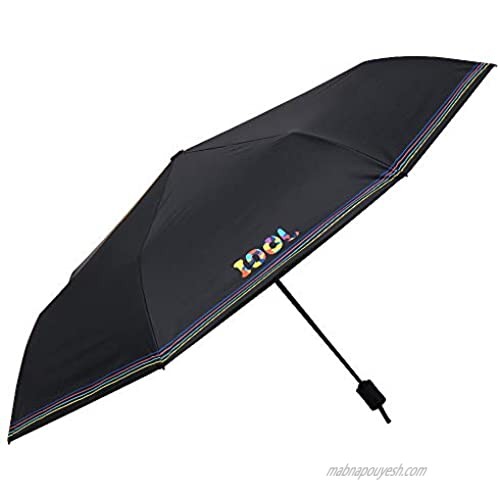 BTS Official licensed Product. BTS Character & Sound source AOAC Folding Umbrella IDOL (Black)