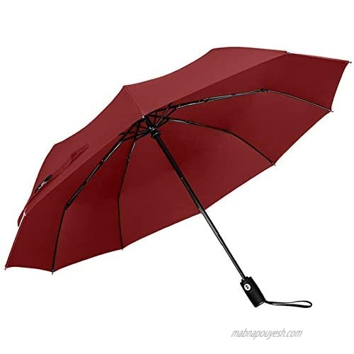 Compact Travel Umbrella Windproof Water Repellent Umbrella Lightweight Portable  Ganamoda Automatic Open and Close Umbrella