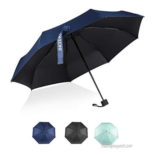 DKSUKO Mini Travel Umbrella  Small Sun & Rain Umbrella with Windproof Lightweight UV Protection Outdoor Portable Parasol Compact Umbrella