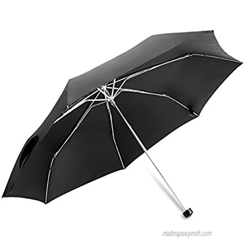 vanki Mini Trval Compact Umbrella UV Protection Ultra Light Windproof Rain Umbrella