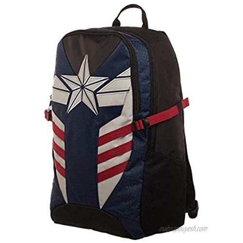 Captain America Star Logo Bookbag Backpack Licensed New Marvel Avengers