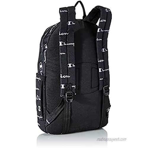 Champion unisex adult Asher Backpack Black Combo One Size US